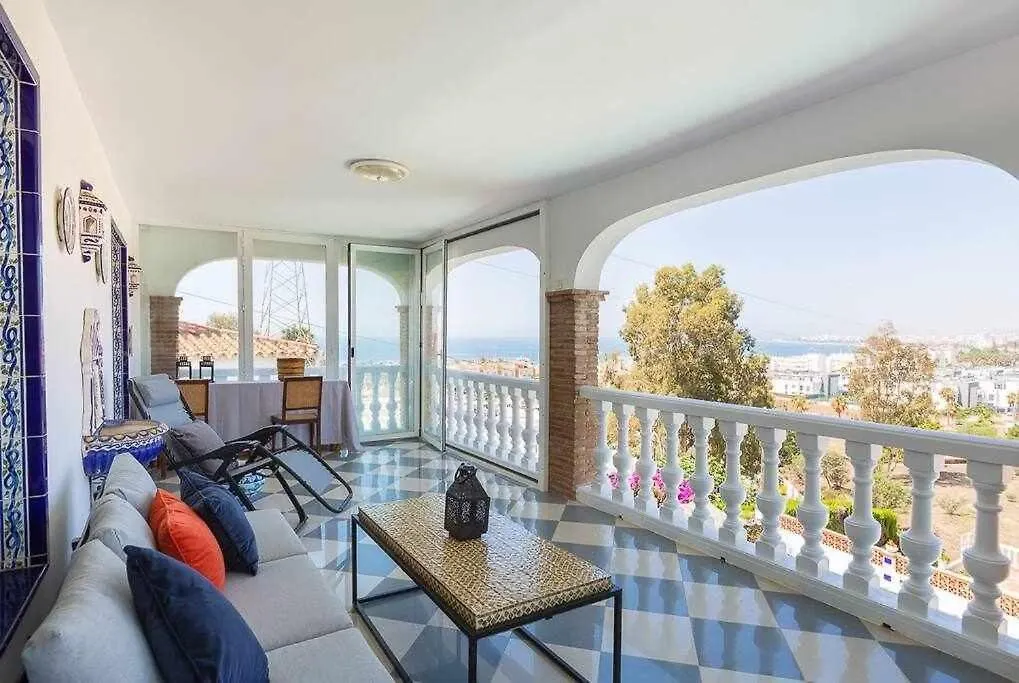 Villa Maria Con Piscina Playa Y Vistas Caleta De Velez Chalet
